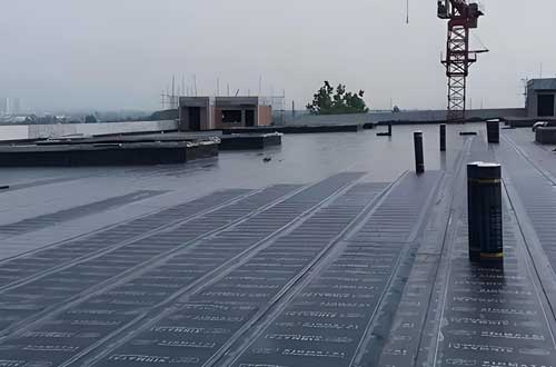 营口站前屋顶防水补漏施工